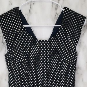 Banana Republic peplum dressy top